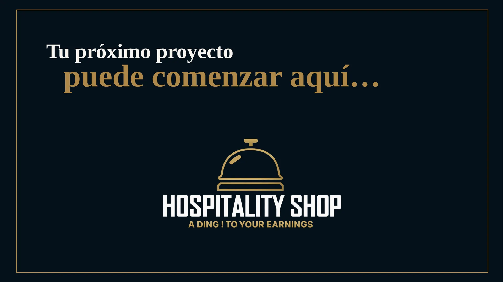 Hospitality Shop — Contacto
